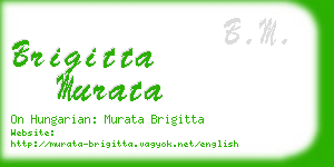 brigitta murata business card